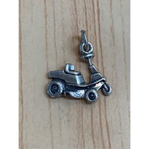.925 Scooter Sterling Silver Jewelry Charm